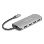 USB-C jaotur DELOCK 64323 — USB 3.2 Gen 2 USB-C host, HDMI + 2× USB-A + 2× USB-C, 10 Gbit/s, hall