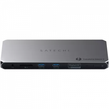 Satechi Thunderbolt 4 Dock ST-DT4MDM-EU — Thunderbolt 4 dokkimisjaam, 2× HDMI 2.0, 2× USB-A 3.2
