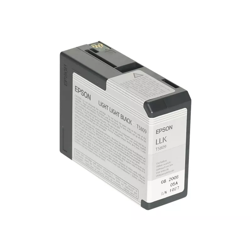 Epson üksikpakend hele hele must T580900, hele hele must, pigmendipõhine tint, 80 ml, 1 tk