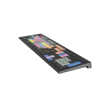 Logickeyboard LKB-EDIUS-A2PC-FR klaviatuur Universaalne USB AZERTY Prantsuse Must