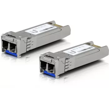 SFP+ kiudoptiline transiiver Ubiquiti UACC-OM-SM-10G-D-2 10 Gbps 1310 nm LC ühemoodiline 10 km (2 tk)