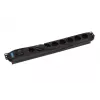 Liigpingekaitse Triton RAB-PD-X08-A1 Must 8 vahelduvvoolu pistikupesa 230V 2m