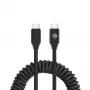 USB-C kaabel Tellur TLL155751 PD 60W 1,8 m Must