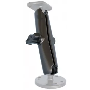 Tahvelarvuti/seadme topeltpesaga hoob RAM-kinnitused RAM-B-201U-C, alumiinium, kuul 2,54 cm, kõrgus 152,4 mm, must