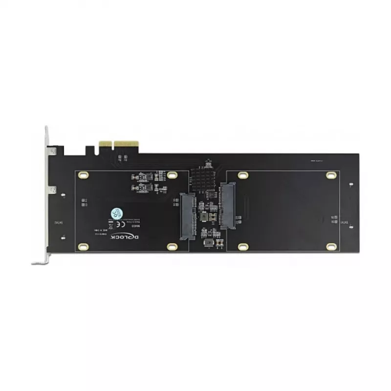 PCI Express x2 kaart DeLOCK 90433 4 x SATA HDD SSD RAID jaoks