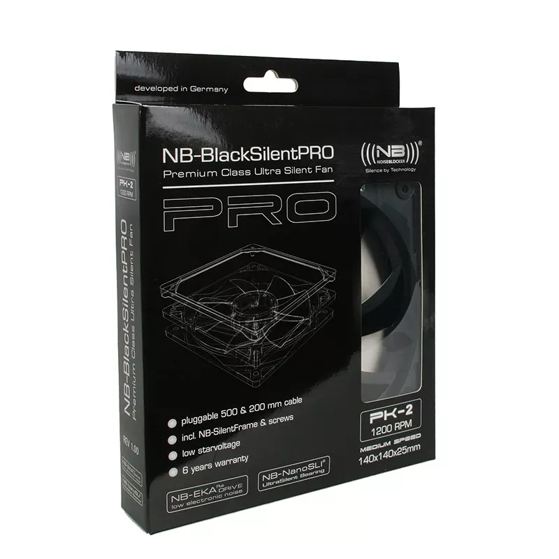Fan Noiseblocker MustSilentPro PK2