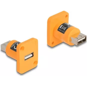 DeLOCK D-tüüpi moodul USB 2.0 A-tüüpi emane-emane, oranž