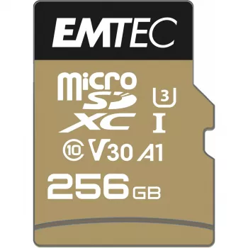 Välkmälu Emtec SpeedIN Pro 256 GB MicroSDXC UHS-I Class 10