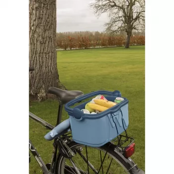 Portable cooler Curver 261193 — 10 L insulated cooler, blue, polypropylene, handheld