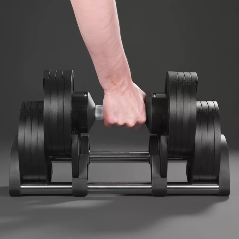 Reguleeritav malmist hantel Rebel Active 36 kg, automaatne 2 kg sammuga