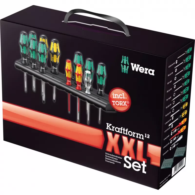 Wera Kraftform XXL 2 Set momentkruvikeeraja