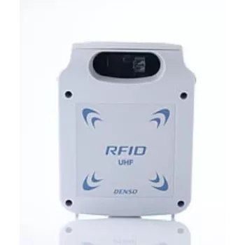 RFID-lugeja Denso SP1-QUBi Bluetoothi ja USB-ga, sisseehitatud 2900 mAh Li-Ion aku, valge