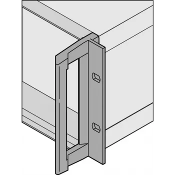 SCHROFF RATIOPAC PRO 19BRACKET W.HANDLE 4U - Rack-Accessory (24572702)