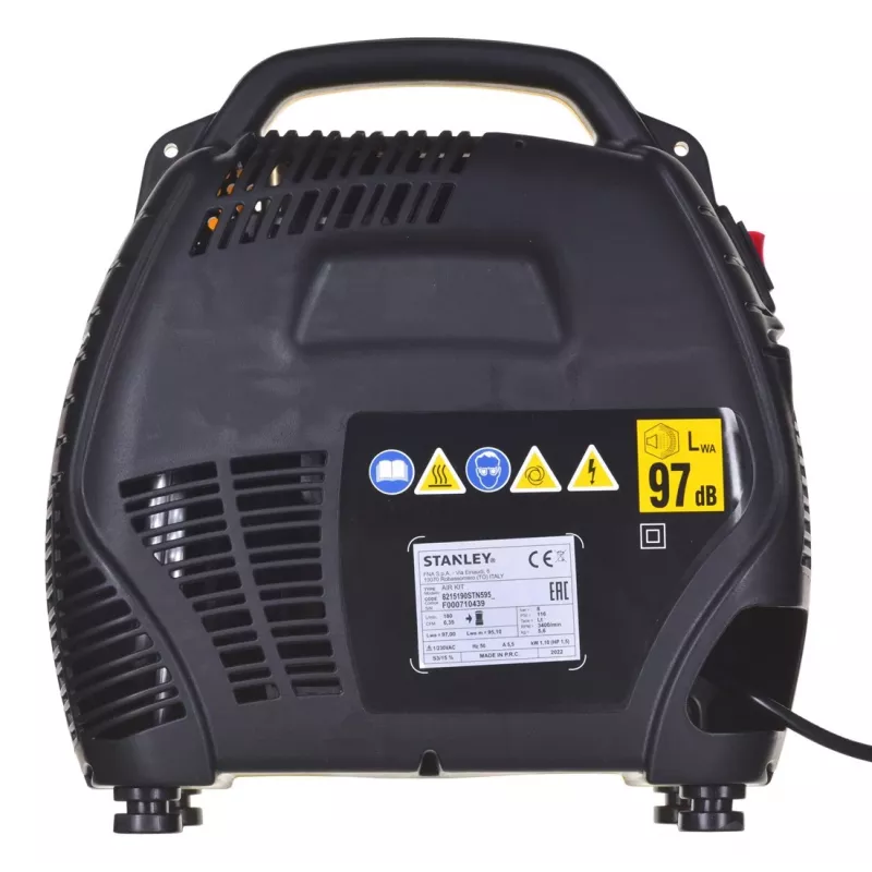 Õlivaba kompressor AIR KIT OL 1,1KW 8 BAR STANLEY
