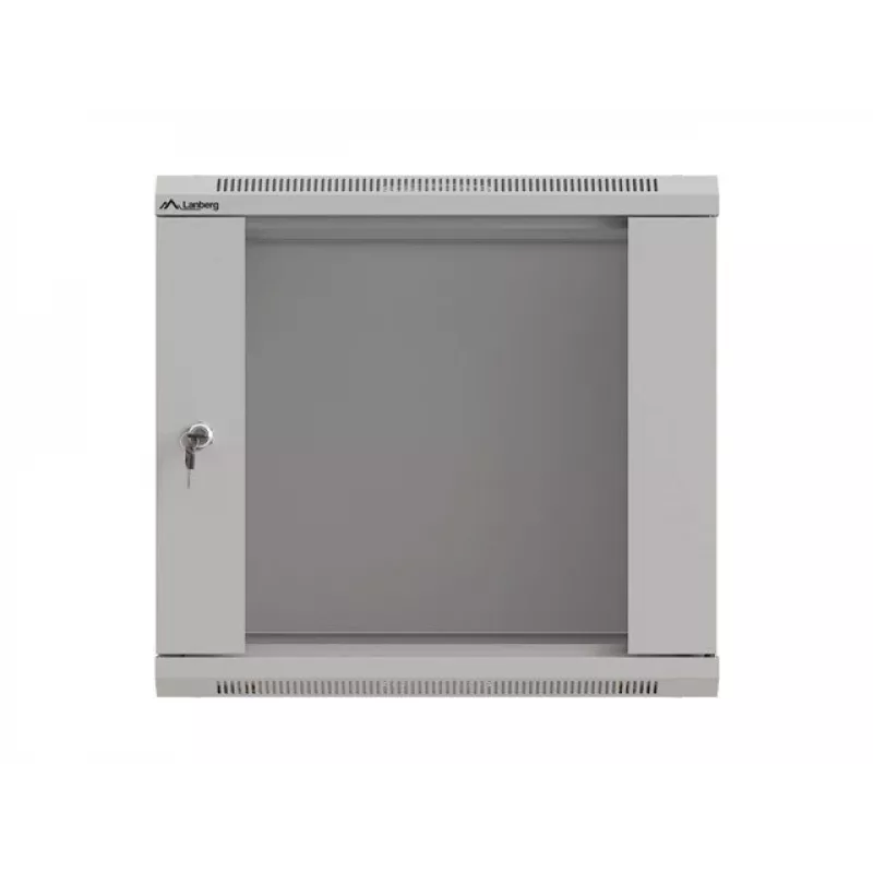 Lanberg WF03-5309-10S riiulikapp 9U Seinale paigaldatav Must