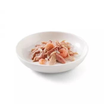 SCHESIR tarrendis tuunikala krevettidega - märg kassitoit - 85 g