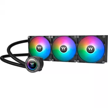 Thermaltake TH420 V2 ARGB protsessori kõik-ühes vedelikjahuti 14 cm Must 1 tk