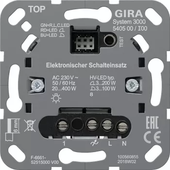 gira S3000 lülitusmoodul 540500 elektrikilbisüsteemidele