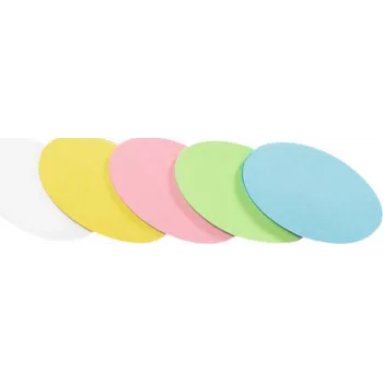 Workshop Card Oval Legamaster 110x190mm Assorted 500tk