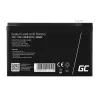 UPS-aku roheline Cell AGM05 — 12 V 7,2 Ah suletud pliiaku (VRLA), 95 mm K, 151×65 mm, 2,15 kg