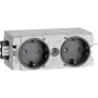Hager Dado Trunking Plug-In Module (W x H x T) 120 x 50 x 61 mm GS20009011 1 tk grafiitmust (RAL 9011) (GS20009011)