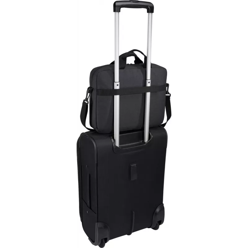 Case Logic Huxton | Sobib kuni 13,3-tollisele sülearvutile | Laptop attaché | Must | Õlarihm