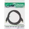 Microconnect USBAB5G USB-kaabel USB 2.0 5 m USB A USB B Must