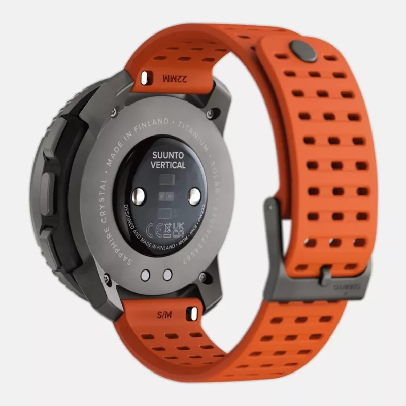 Suunto Vertical 3.56 cm (1.4) maatrikskuvar 49 mm 280 x 280 pikslit puuteekraan must GPS (satelliit)