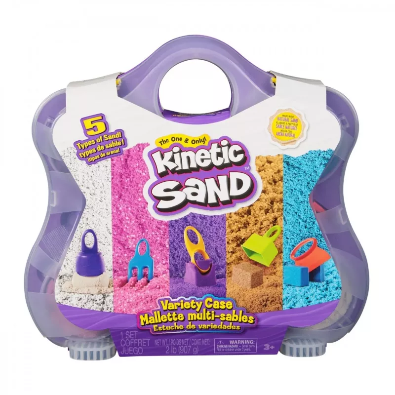 Kinetic Sand Castle Case - Lime roheline