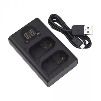 Aku laadija PANASONIC DMW-BLK22, kahekordne