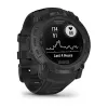 Nutikell GARMIN Instinct — 45 mm, 3,05 cm (1,2-tolline) AMOLED 390×390 puuteekraan, 4 GB, GPS, silikoonrihm must, 53 g