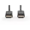 Ühenduskaabel DisplayPort klambritega 1080p 60Hz FHD tüüp DP / DP M / M must 3m