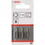 Boschi otsak-kruvikeeraja, eriti kõva, 3 tk, Torx, T15, teras, T15, 25 mm