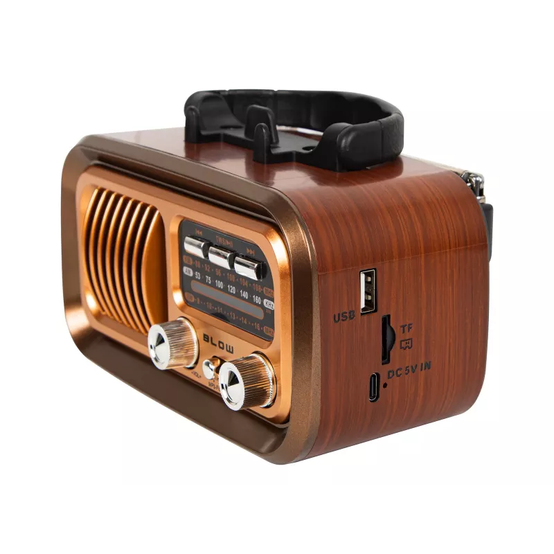 Kaasaskantav analoog AM/FM raadio RA16 päikesepatareiga