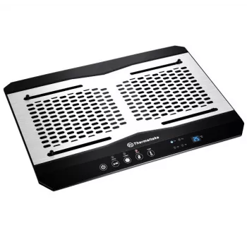 Sülearvuti jahutusalus THERMALTAKE CL-N002-PL12BL-A 12 cm ventilaatoriga, alumiinium ja plastik, 390×277,5×49,3 mm, 1000–1300 RPM
