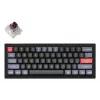 Klaviatuur Wrl V4 RGB/CARBON Must V4-B3 Keychron
