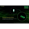 Võtmehoidja taskulamp Nitecore TIKI GITD Hall — USB laetav, 1 lm, 55 mm, 12 g, IP66