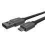 USB kaabel Emtec T700B 1,2 m USB A Micro-USB B Must