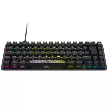 Corsair K65 PRO MINI klaviatuur mängimiseks, USB, QWERTZ, saksa, must