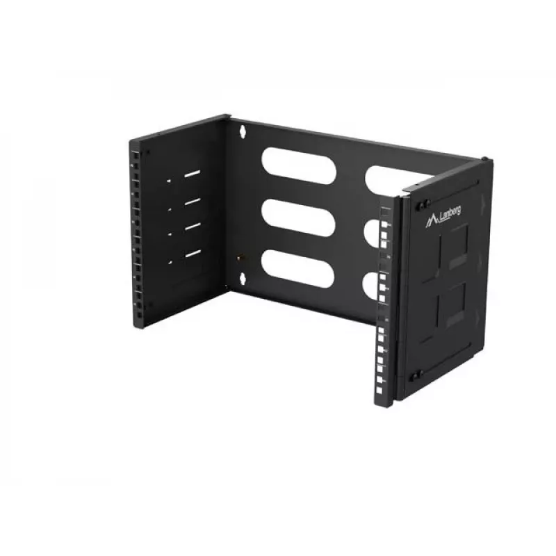 Seinale kinnitatav 19-tolline rack LANBERG 6U, sügavus 497x400/240 mm, mudel FB01-5406-10B