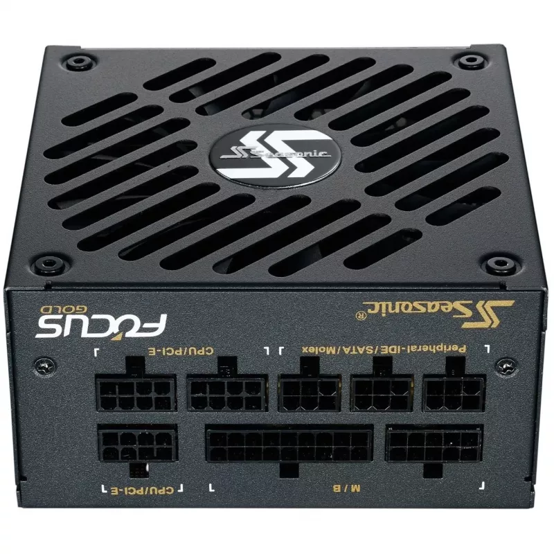 Toiteplokk Seasonic FOCUS SGX-650, 650W, 20+4 pin ATX, SFX, Must