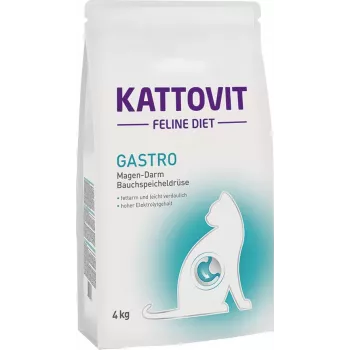 Kuiv kassitoit KATTOVIT Gastro Adult Vegetable 4 kg — seedetoetus, küülikumaitse, 32% valku