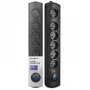 Pingekaitse Qoltec 50112 Must 6 vahelduvvoolu pistikupesa 230V 3m