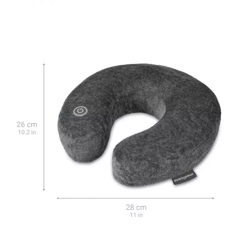 Kaelamassaažiseade Medisana NM 870 - hall, patareitoitel vibreeriv massaažiseade