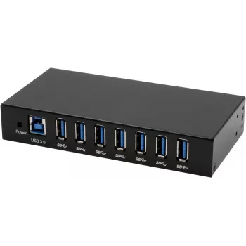 USB 3.0 jaotur Exsys EX-11237HMS-2, 7 porti, ESD-kaitse