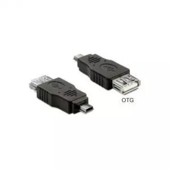Kaabli soovahetaja DeLOCK 65399 mini USB A USB A-le Must