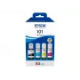 Originaal Epson EcoTank tindipudelite 4-värviline komplekt — Must 127 ml, Tsüaan/magenta/Kollane 210 ml (C13T03V64A)