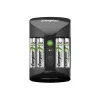 Akulaadija Energizer Pro Charger AC 4‑pesaline AA/AAA NiMH jaoks, 100–240 V, 2000 mAh akud kaasas
