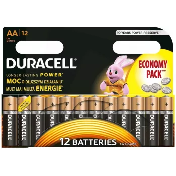Duracell patareid Ühekordne patarei AA Leelispatarei