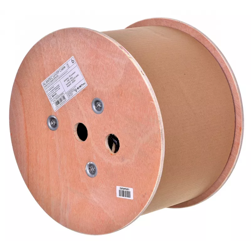 Alantec KIU6OUTZ305 võrgukaabel 305 m Cat6 U/UTP (UTP) Must